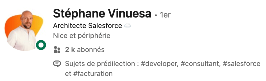 Stéphane Vinuesa - Formateur certifié Salesforce
